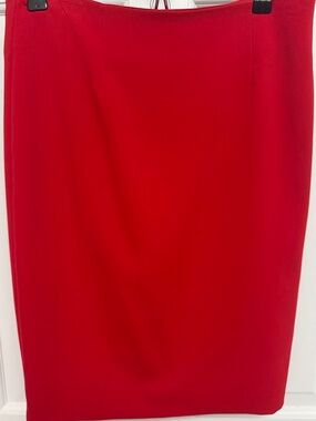 Red Pencil Skirt by Nora Gardner